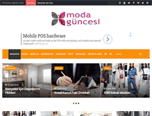 Tablet Screenshot of modaguncesi.com